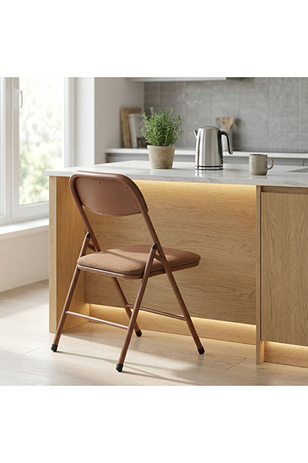 New Nulla Katlanır Sandalye Kiremit - 3