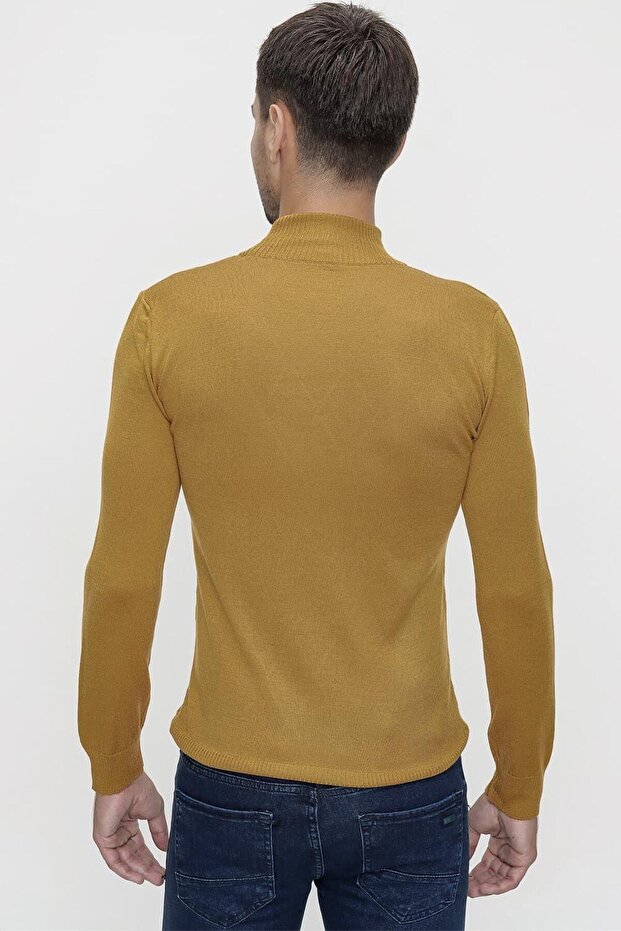 TR 838 Camel Balıkçı Triko - 3