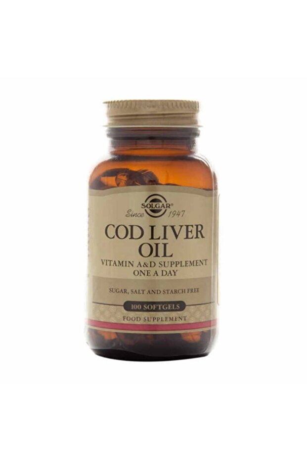 Cod Liver Oil 100 Kapsül - 1