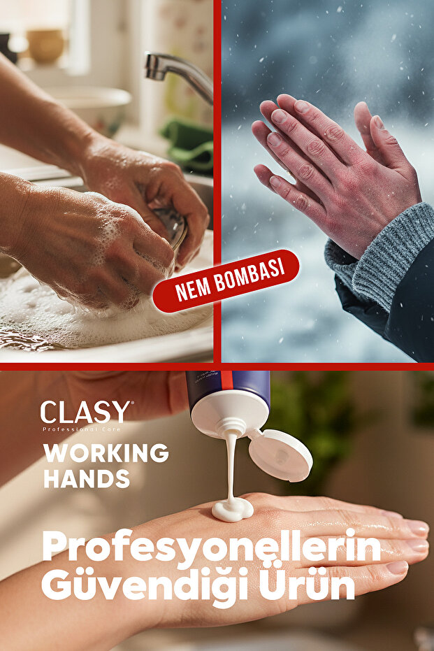 Working Hands Eller İçin Özel Yoğun Nemlendirici El Kremi - 9