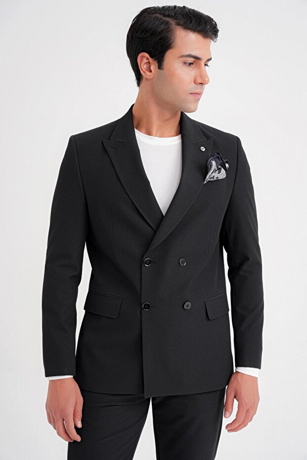 C 719 CEKET Comfort SİYAH - 6