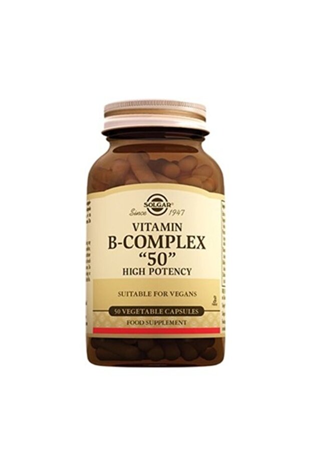 Vitamin B Complex 50 Bitkisel 50 Kapsül - 1