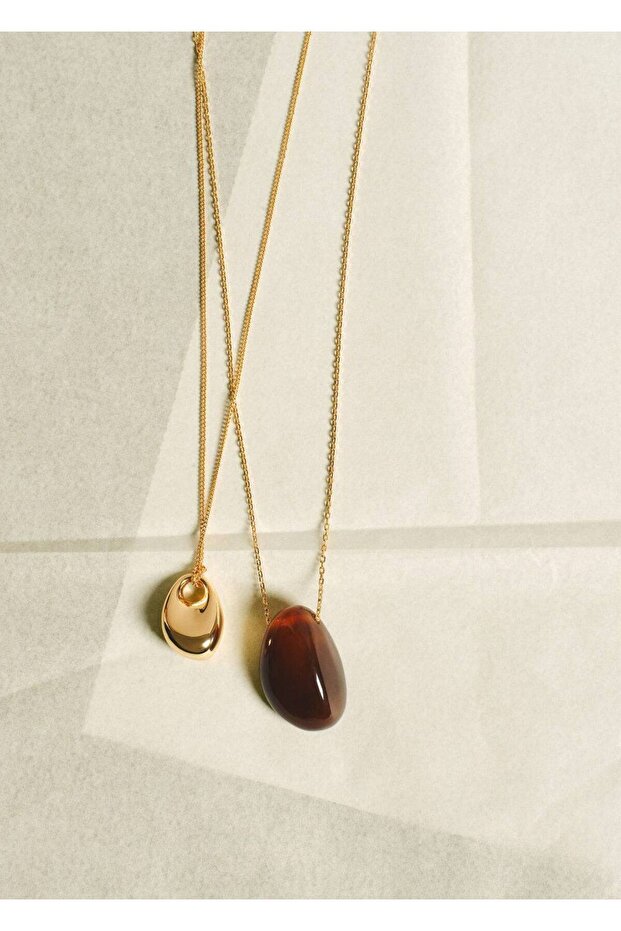 Çift zincirli kolye - 3