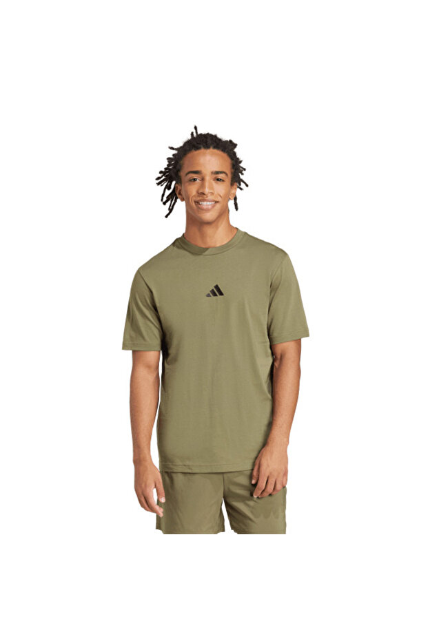 Essentials Small Logo Single Jersey Tişört - 4