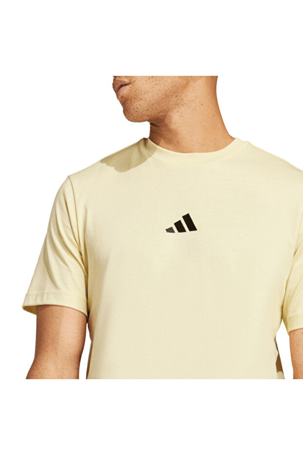 Essentials Small Logo Single Jersey Tişört - 5