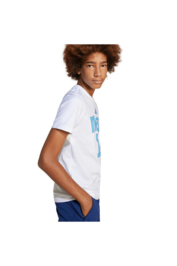 Messi Name and Number Graphic Tee Kids - 6