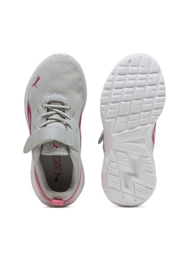 Bebek Çocuk Yürüyüş Ayakkabısı All-Day Active AC+ PSCool Light Gray-PUMA Pink-Magic Rose 387387 - 4