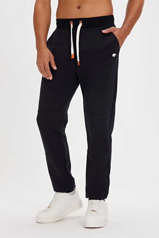 Less Plain Navy Men's Sweatpants - 1