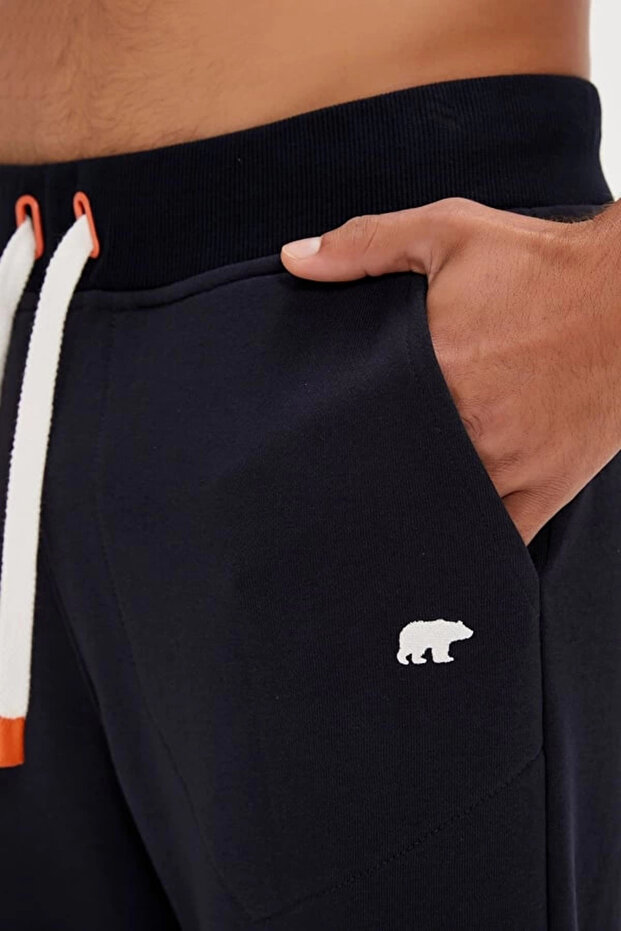 Less Plain Navy Men's Sweatpants - 3