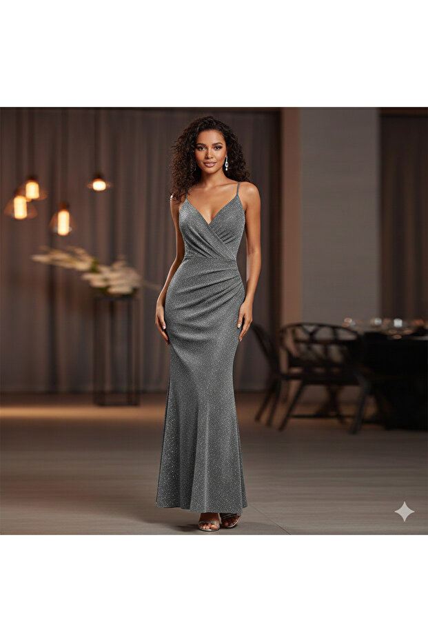 İtal simli brayt örme kumaş - 4