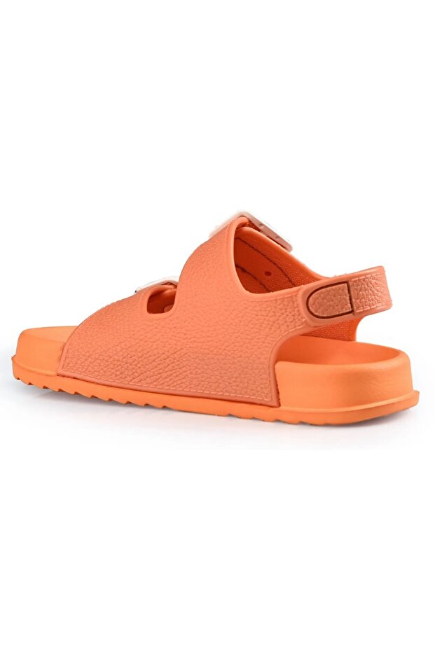 Bunny Basic Unisex Bebek Orange Sandalet - 4