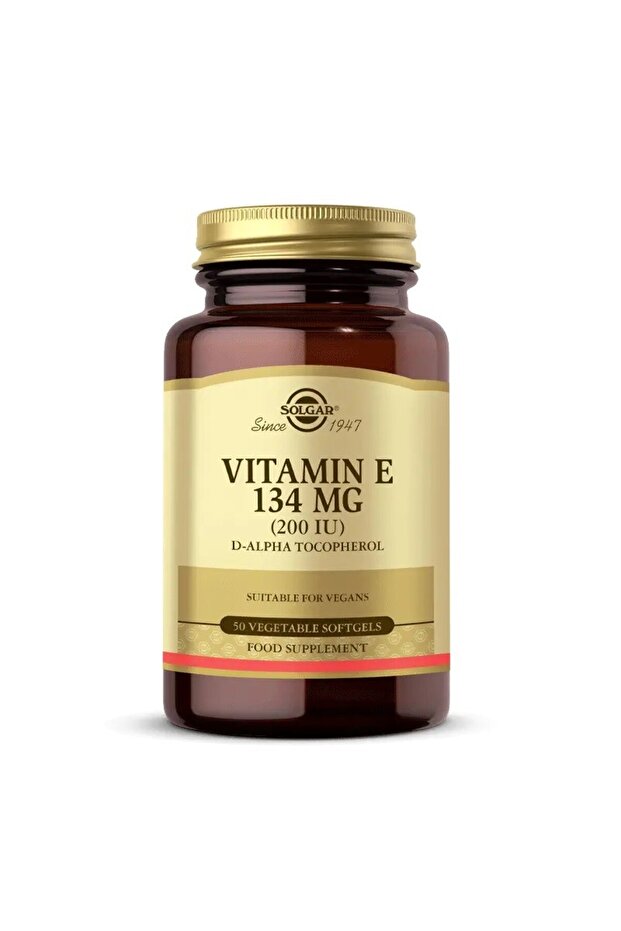 Vitamin E 200IU 50 SoftGel Kapsül - 1