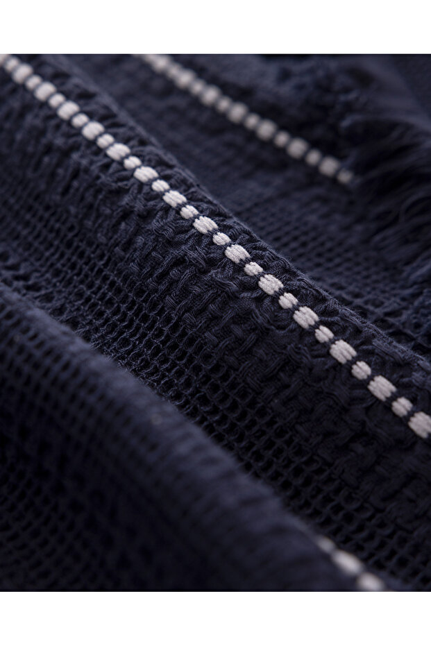 Envelope Single Bedspread - Navy Blue - 5