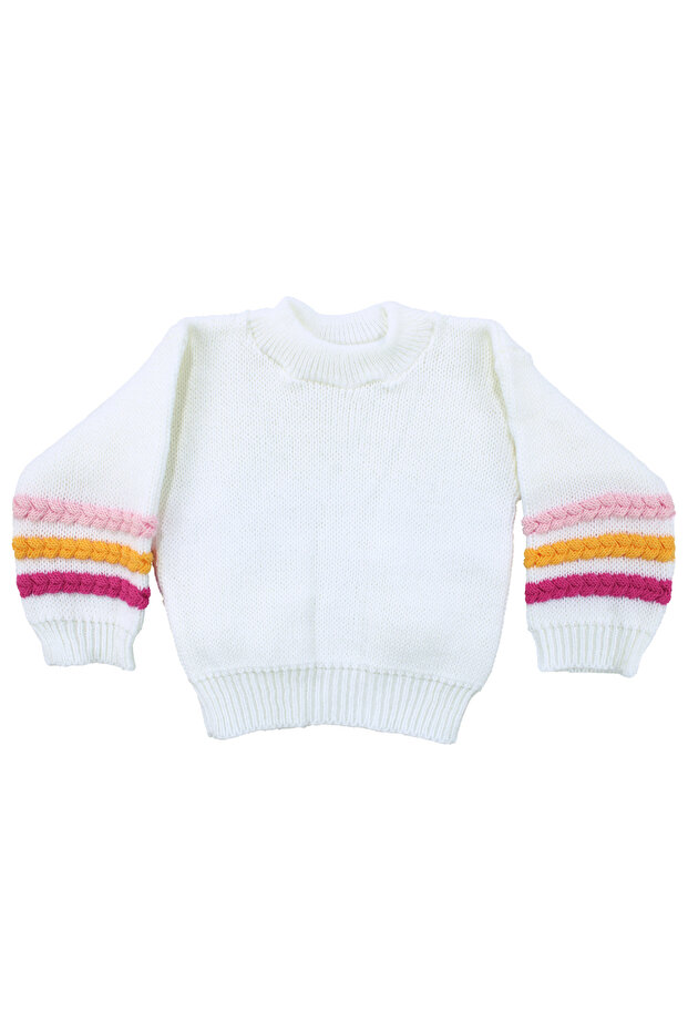 Triko 4 lü Kız Bebek Takımı - 4