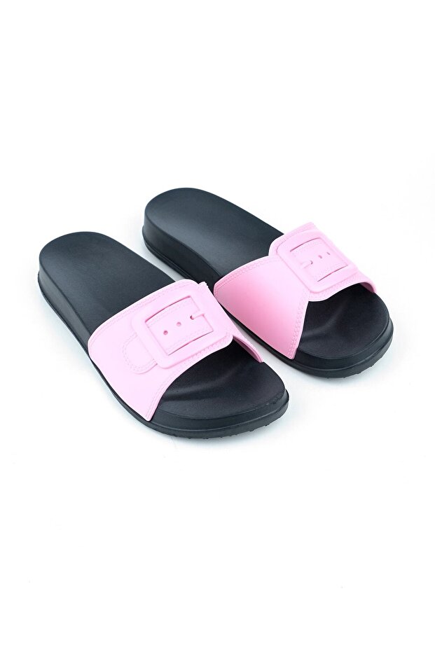 Жіночі літні мокрі капці на одній пряжці - 2