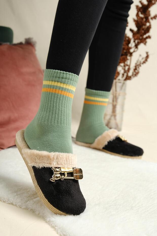 Winter House Slippers Stoned Women's House Slippers Guest Slippers