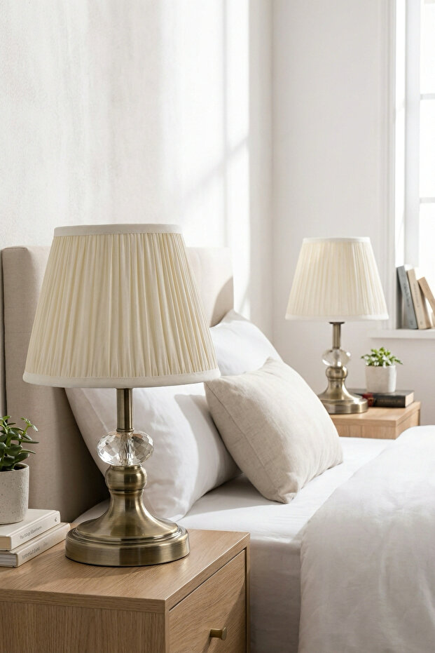 Klasik Çift Abajur - 1