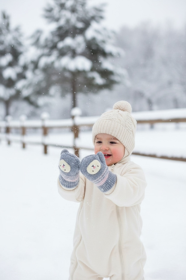 Bebek tek parmak eldiven - 2