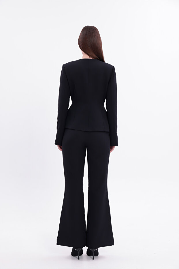 Black Amara Ceket - 5