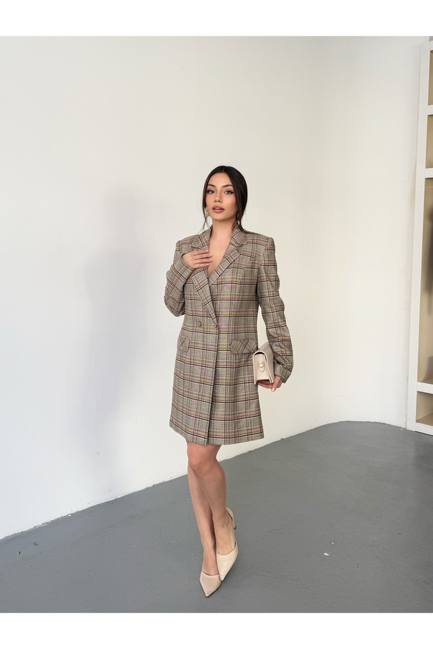 Salaş Ekose Ceket - 6