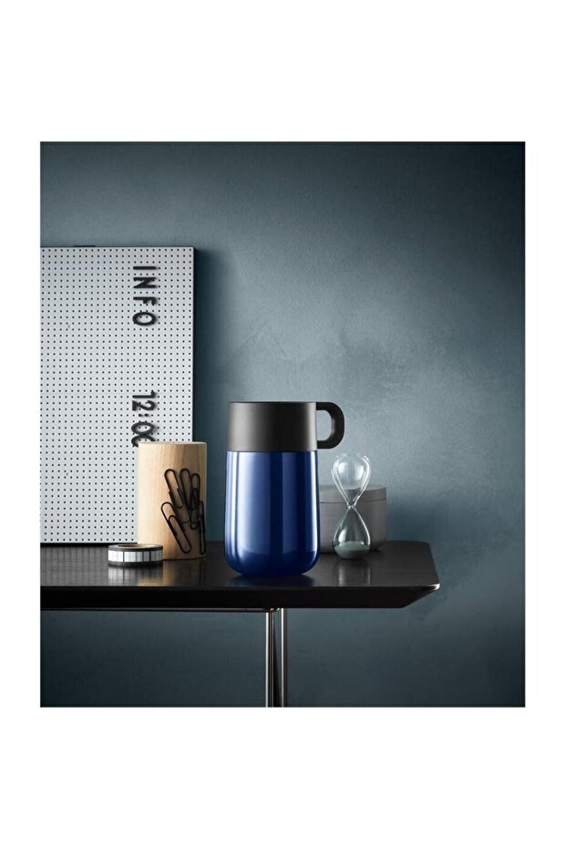 Kişisel Termos Kısa Gece Mavisi - 6