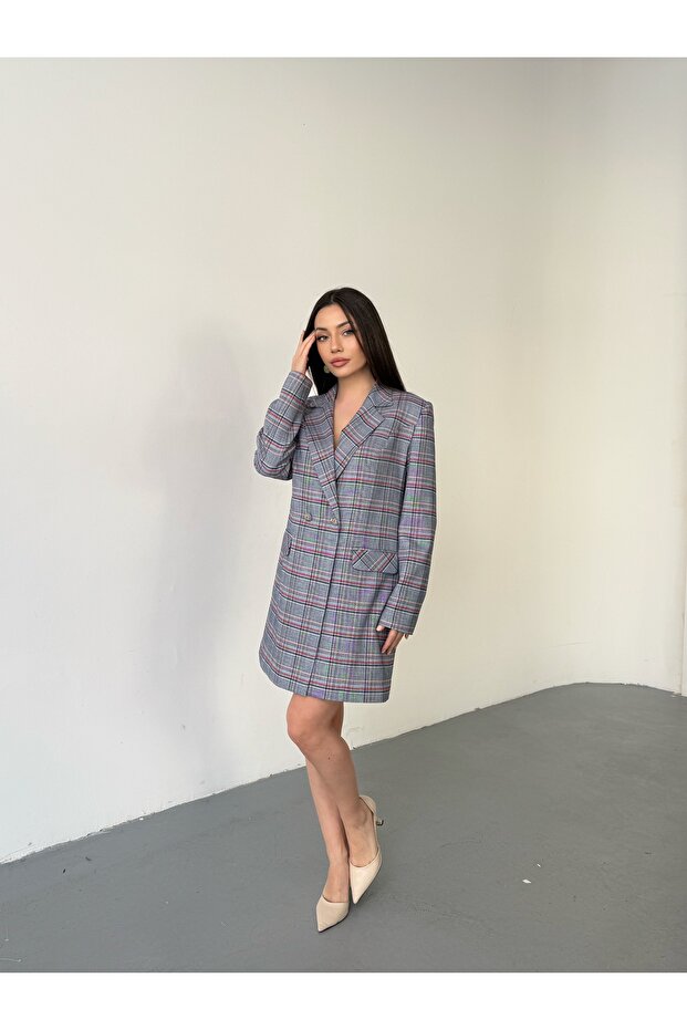 سترة كاروهات كاجوال - 2