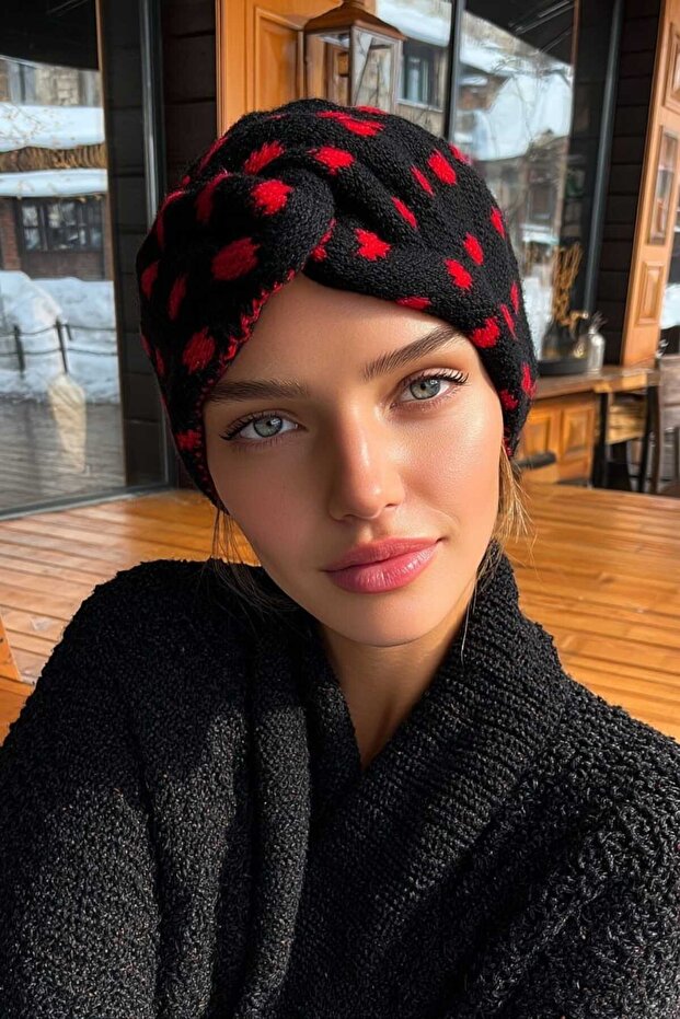 رباط شعر منقوش ذو ملمس ناعم - 2