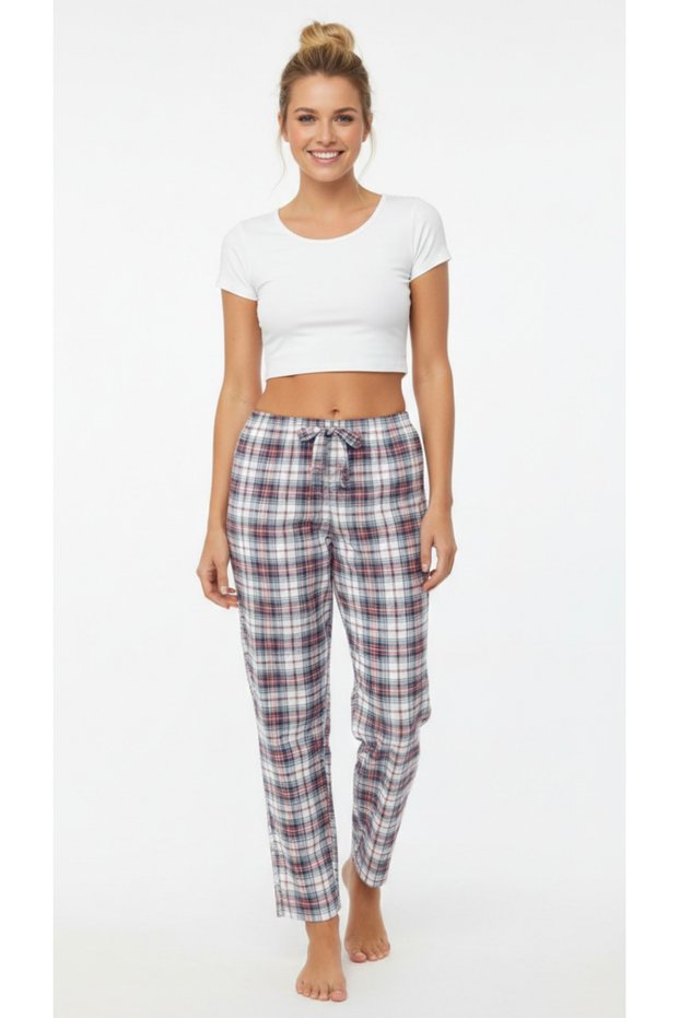 Women's Pajama Bottoms Cotton Relaxed Fit Winter Pocketless Ultra Comfortable up to 5XL