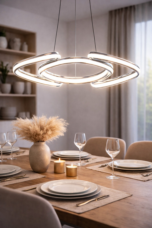 Drone çiftyol led avize - 1