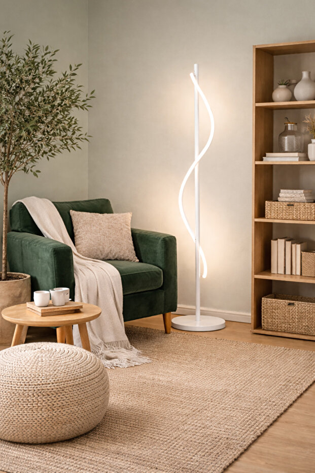 Dalgalı Dekoratif Lambader 3000K - 2