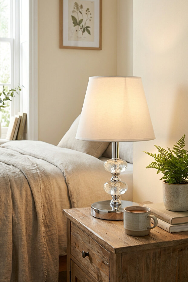 Elementer Gümüş Abajur - 3