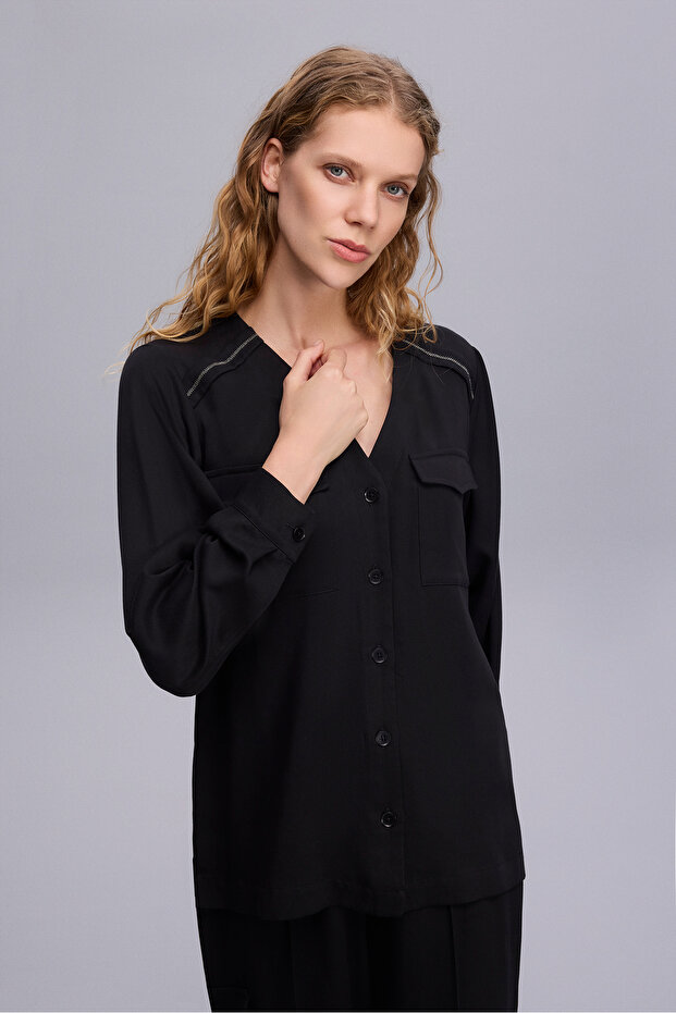 2218 BLUZ SİYAH - 3