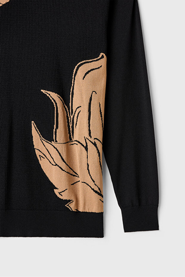 205 TRİKO BLUZ SİYAH - 2