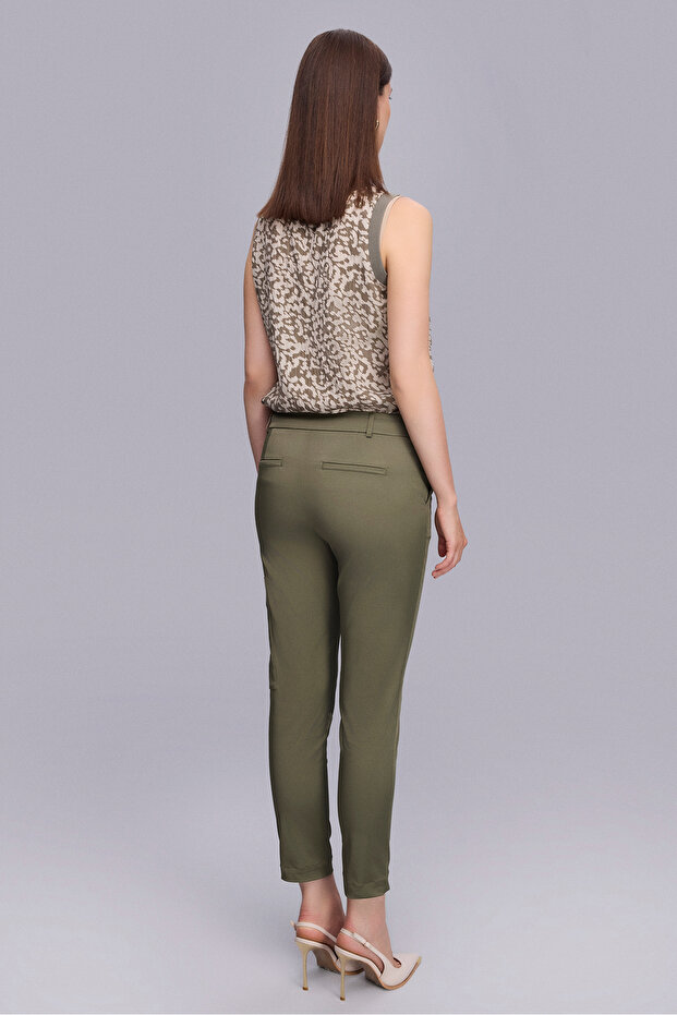 Bilek Boy Haki Kargo Pantolon - 3