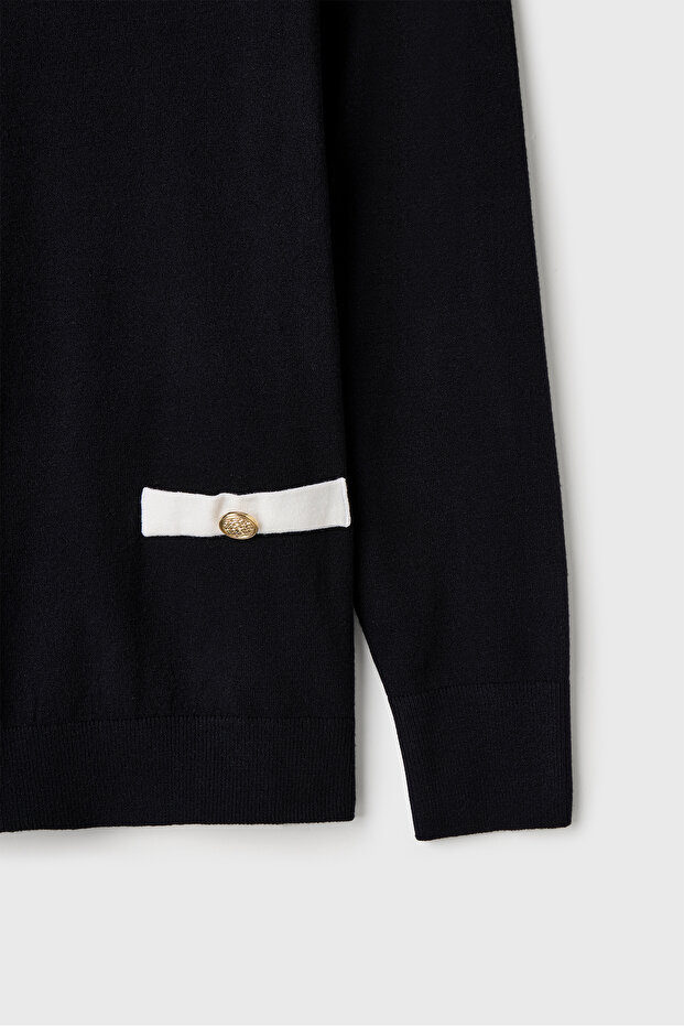 216 TRİKO BLUZ SİYAH - 2