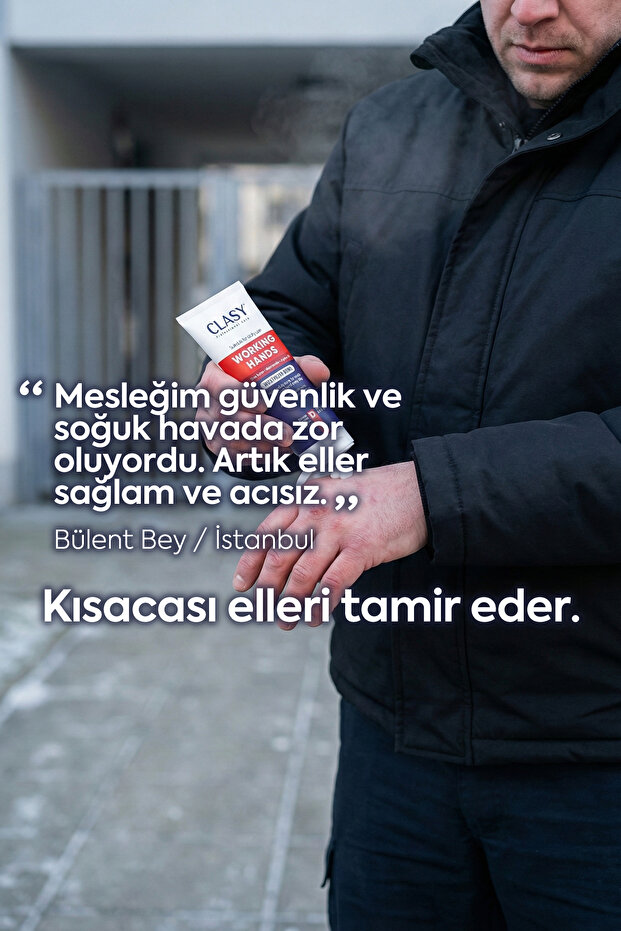 Working Hands Eller İçin Özel Yoğun Nemlendirici El Kremi - 7