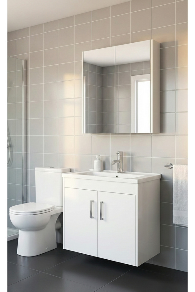 65cm Banyo Dolabı - 1