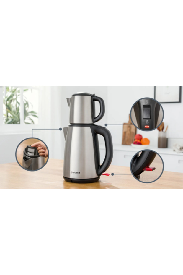 Tta5883 Çay Makinesi Paslanmaz Çelik - 2
