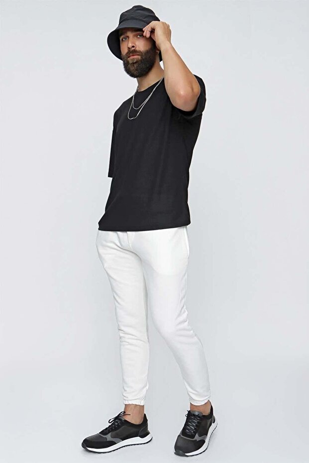 ATP 025 Beyaz Spor Pantolon - 1