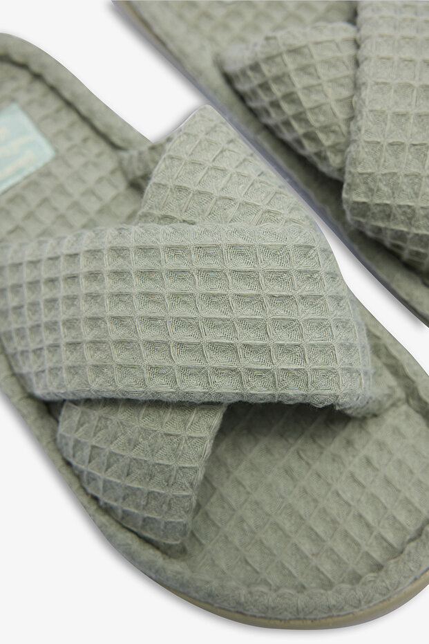 القزحية الكاكي النعال - 3