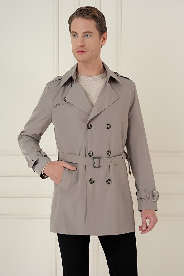 TRENÇKOT 04 Bej Pardösü - 2