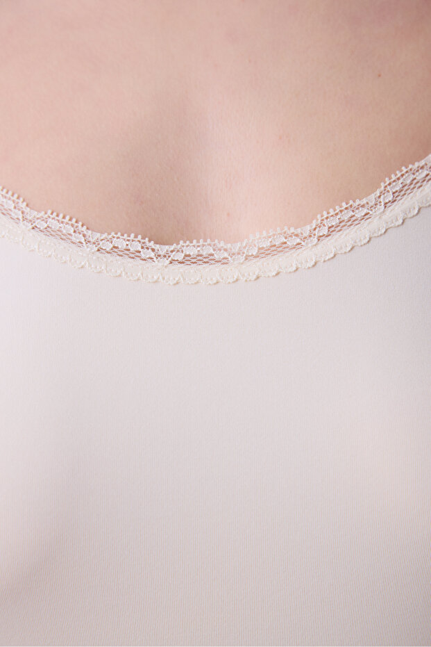 Micro Lace Krem Atlet - 2