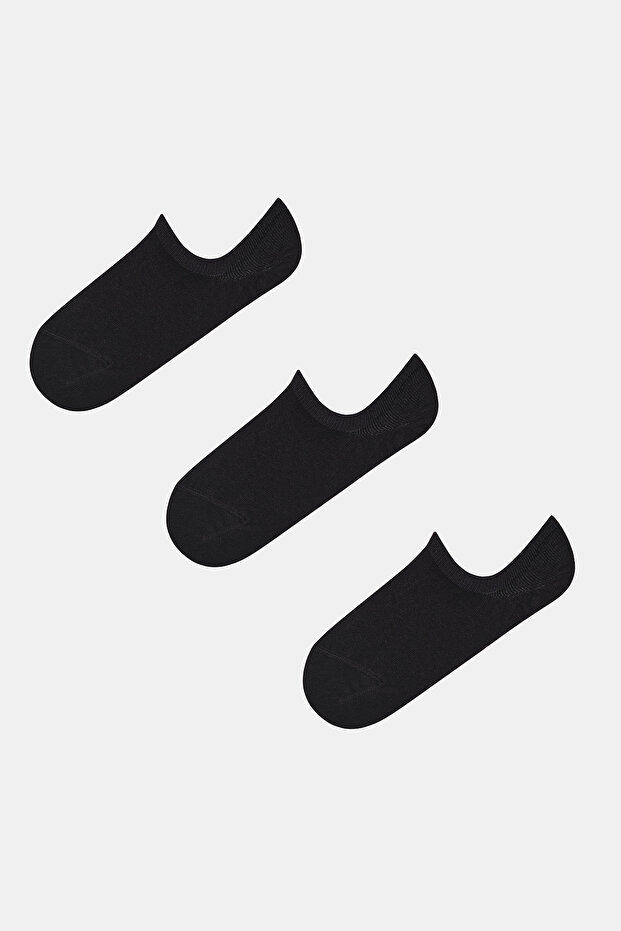 Süper Fit 3lü Sneaker Çorabı - 1