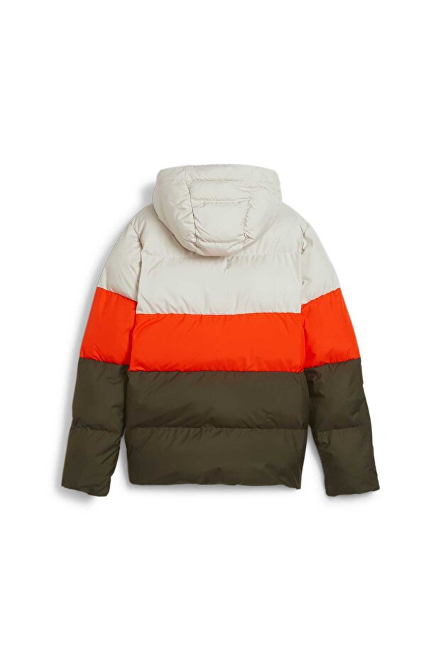 Poly Hooded Puffer Jacket Genç Ceket - 5