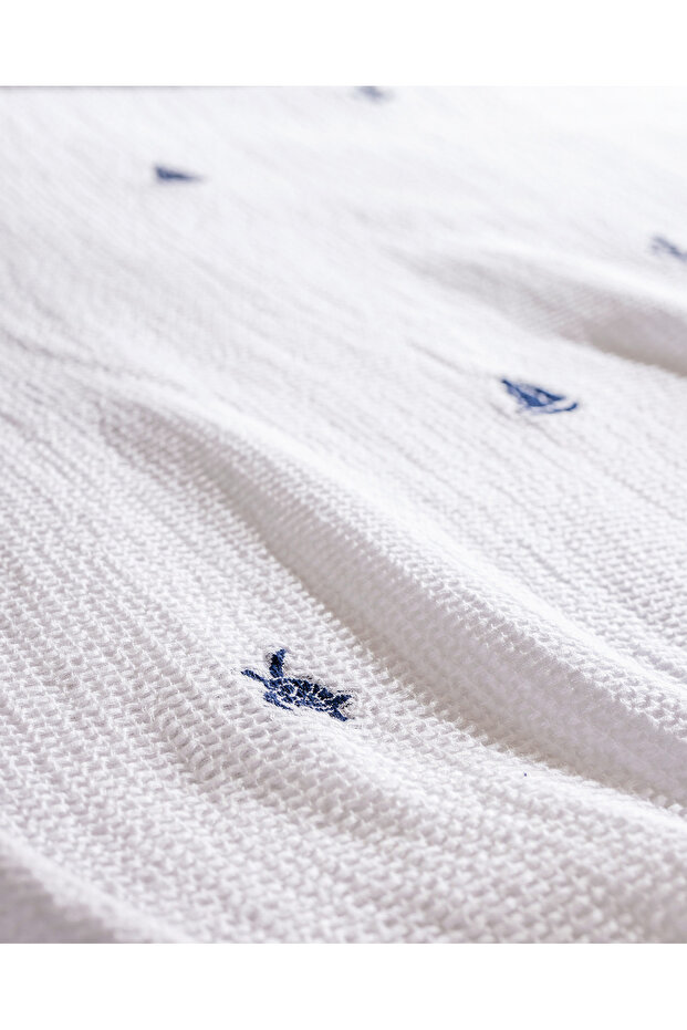 Riva Single Bedspread - White - 6