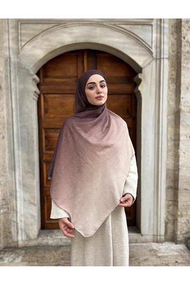 Bambu Kraş Degrade Şal - 1