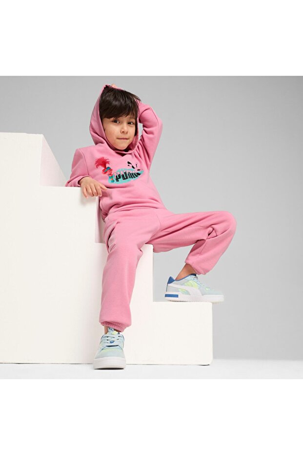PUMA x TROLLS Çocuk Kapüşonlu Sweatshirt - 2