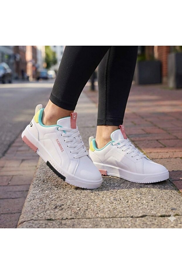 حذاء رياضي HML Acne White للجنسين 900238 -9085