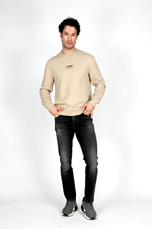 Normal Waist Slim Straight Men's Denim Pants 251 Lcm 121058 Jagger Greta Ultra