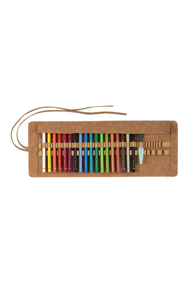Albrecht Durer Magnus Set of 18 Watercolor Pens – Includes Pen Roll and Water Brush
